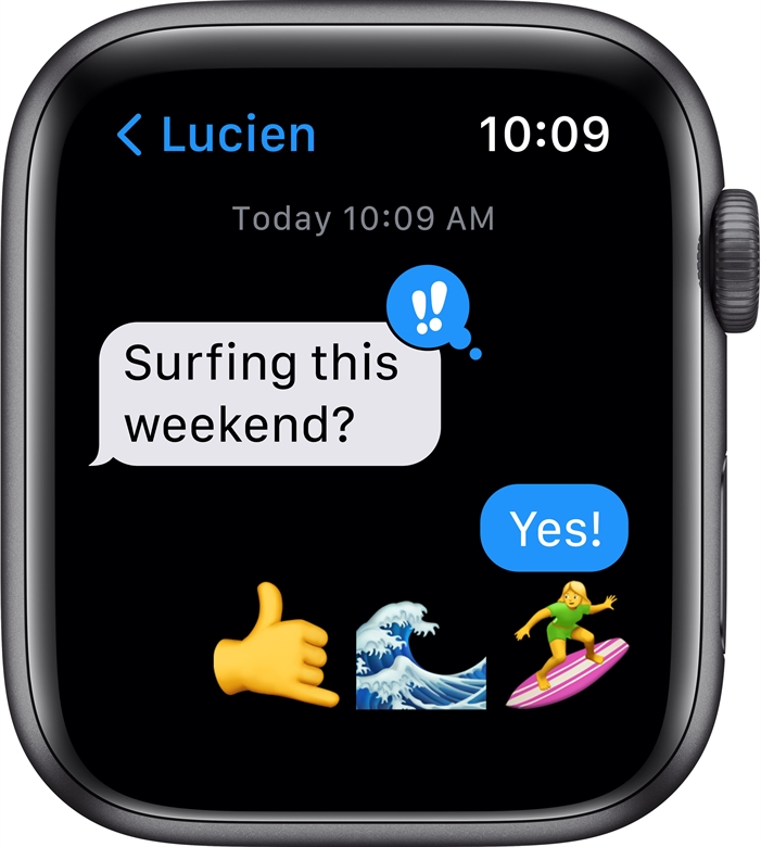 Apple Watch SE 44 smartwatch Frontal 4