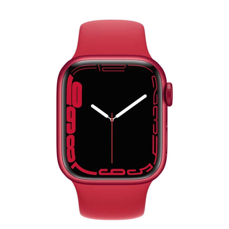 Apple Watch Series 7 RED Frontal View