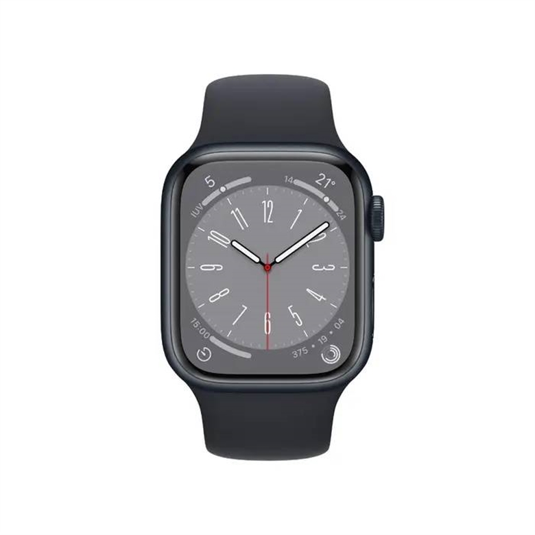 Apple Watch Series 8 Medianoche Front View
