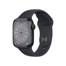 Apple Watch Series 8 - SmartWatch for iOS, 41mm Retina LTPO OLED, Charging Wired, Midnight