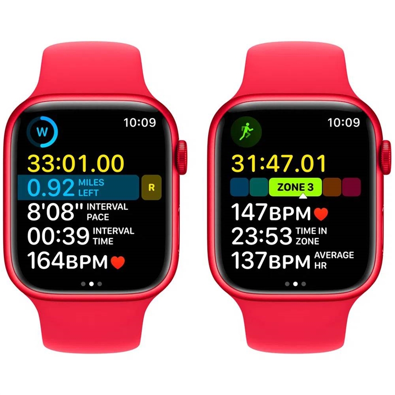 Apple Watch Series 8 red Duo Front
