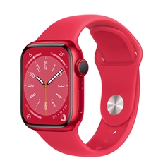 Apple Watch Series 8 - SmartWatch for iOS, 45mm Retina LTPO OLED, Charging Wired, Red