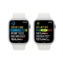 Apple Watch Series 8 Silver Duo Front View