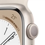 Apple Watch Series 8 starligth Side View