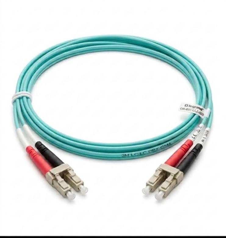 Aqua-Cable de Parcheo Fibra Optica OM4 LC a LC 6m-Vista General