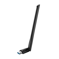 TP-Link Archer TX35U Plus - Adaptador de Red Inalámbrico USB, Wi-Fi 6, Doble Banda, AX1800, USB 3.0, Antenas de Alta Ganancia