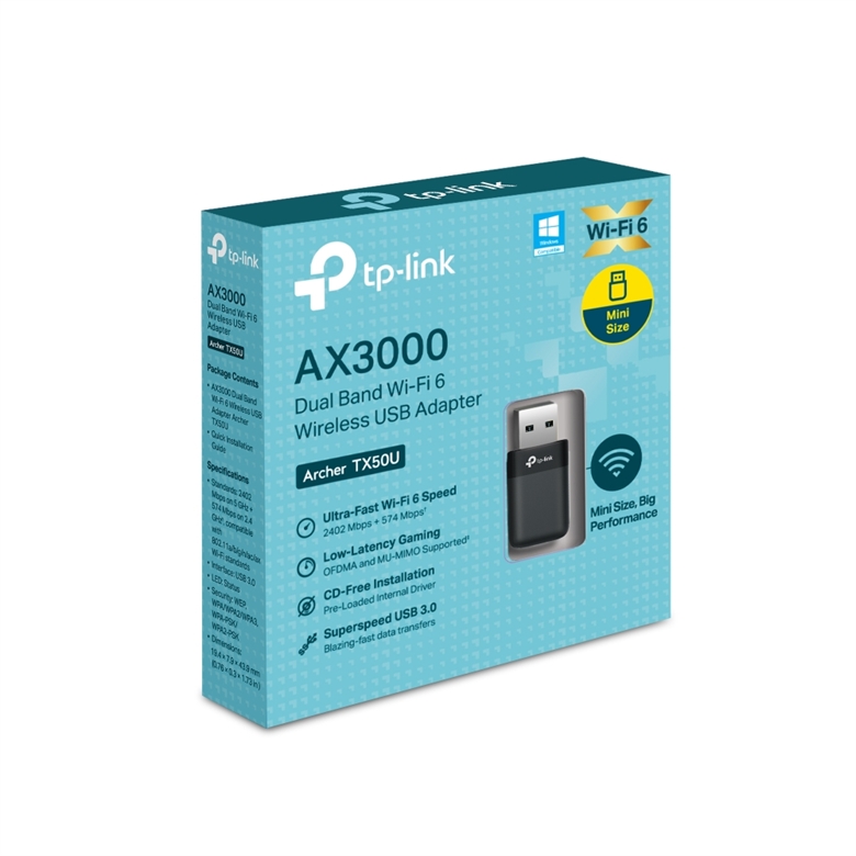 Archer TX50U Vista de Caja