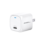 ArgomTech Nano PD - USB-C Wall Charger, 20W Fast Charging, Power Delivery, Compact Design, White