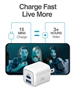 ARG-AC-0116WT-White-Wall Charger-VOLTA P38 Dual GaN 38W-Feature