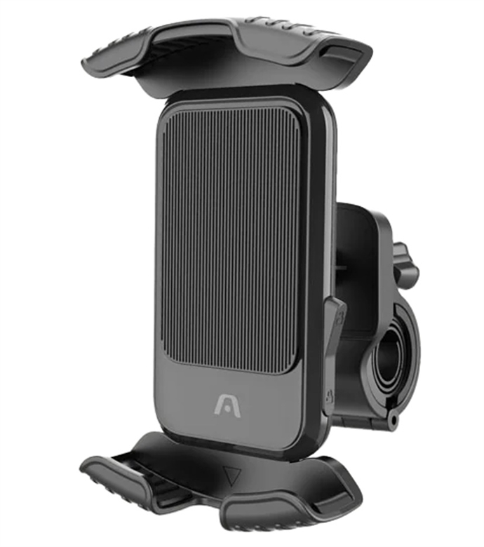 ARG-AC-0320BK Soporte Universal de Celular para Bicicleta y Motocicleta-Vista Frontal