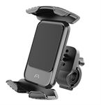 ArgomTech  - Soporte para manubrio de bicicleta y motocicleta con rotación y giro ajustable para teléfonos inteligentes, Hasta 7.8", Fabricado con materiales de alta calidad, Negro