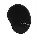 ArgomTech Mouse Pad Gel 360 - Ergonomic Gel Wrist Rest Mouse Pad, Cloth, Black