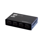 ARGOMTech ARG-AV-5114 - 4-Channel HDMI Splitter, 4K 60Hz, 1 Input, 4 Outputs, 10.2Gbps, 340MHz, Black