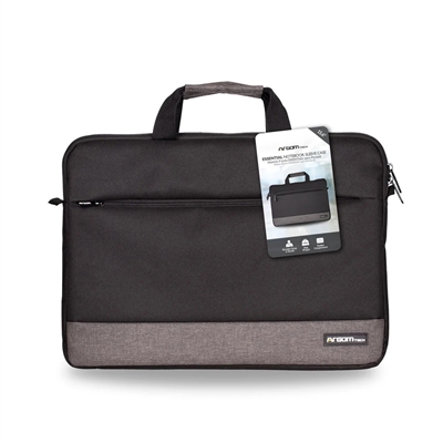 ARG-BG-6772BK Funda Maletín Esencial para Laptop de 15-6 Pulgadas-Vista Frontal-2