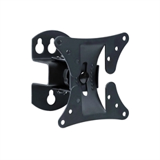 ARGOMTech ARG-BR-0501 - Soporte de Pared para TV, 13-29", Inclinación y Giro, VESA, 26kg, Negro