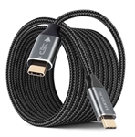 ArgomTech DuraMax  - Fast Charge & Sync Cable, USB-C to USB-C, Up to 100W PD 20Gbps 4K@60Hz, 1.8M, Black