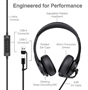 ARG-HS-2600BK- Black-Wired Headphones-Features