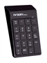 ARG-KB-1076-Negro-Teclado Numérico USB Retráctil-Vista en Perspectiva