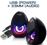 ARG-SP-1062BK-Black-Wired Speakers-Feature