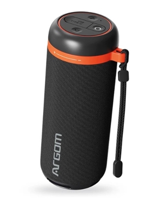 ARG-SP-3009BK-Negro-Altavoz Bluetooth Inalámbrico Premium-Vista Angular