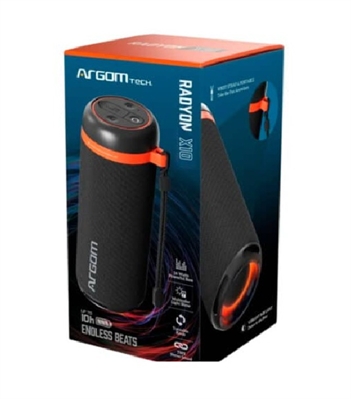 ARG-SP-3009BK-Negro-Altavoz Bluetooth Inalámbrico Premium-Caja