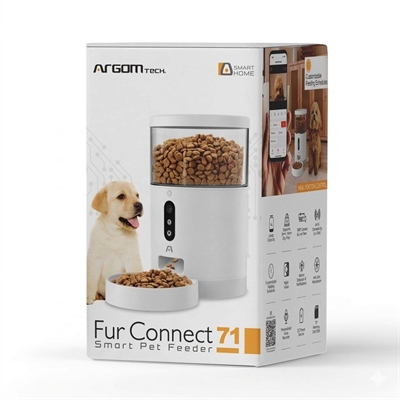 ARG-SV-8071WT - FurConnect 71 Smart Pet Feeder - Box View
