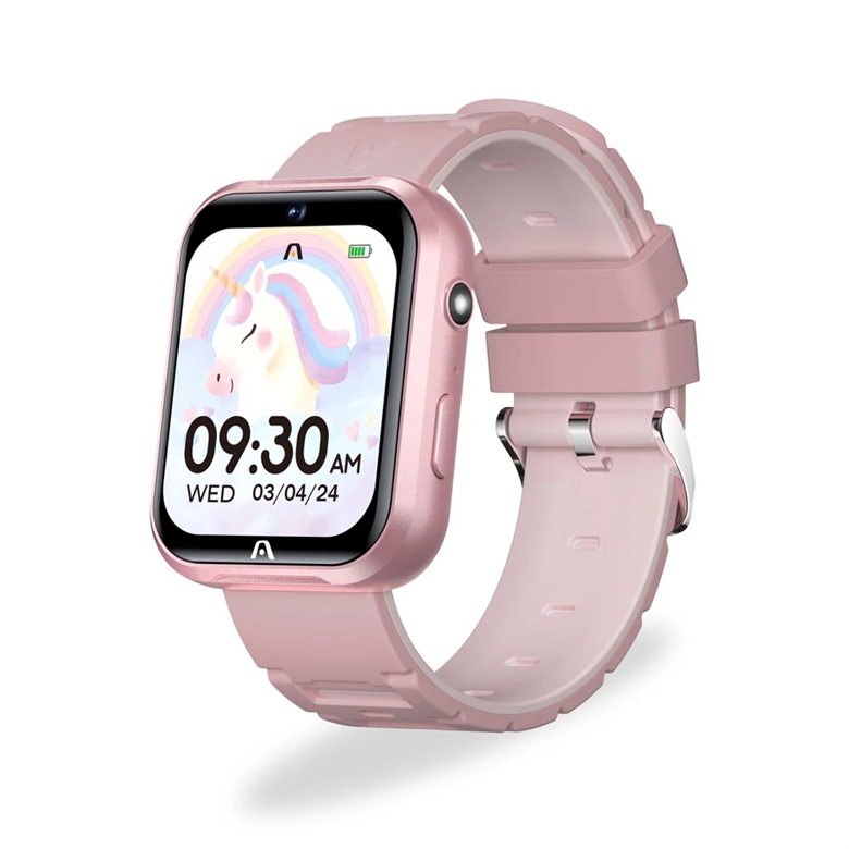 ARG-WT-6010BL-SkeiWatch-Kids-K10-Reloj-Inteligente-para-Ninos-Rosado-Vista Frontal