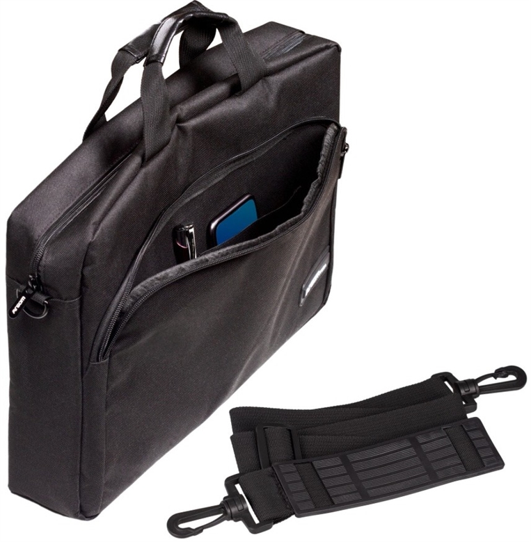 ARGOM Professional Laptop Case - ARG-BG-6780BK - vista lateral derecha