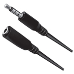 ArgomTech ARG-CB-0038 - Audio Cable Extension, 3.5mm(M) to 3.5mm(F), 1.5m, Black