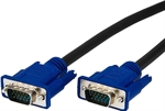 ArgomTech ARG-CB-0077 - Cable de Video, VGA Macho a VGA Macho, Hasta 1280 x 720, 3m, Azul