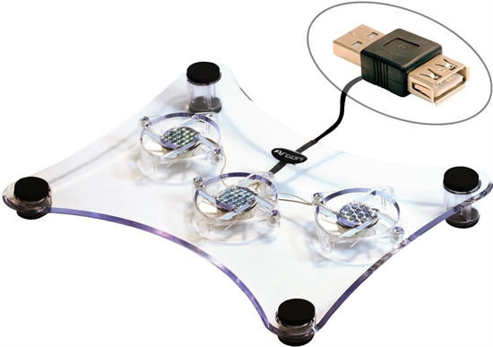 ArgomTech ARG-CF-0639 Notebook Cooling Pad with 3 Fans Preview