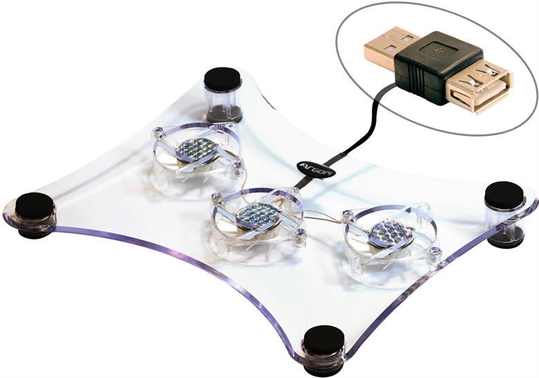 ArgomTech ARG-CF-0639 Notebook Cooling Pad with 3 Fans Preview