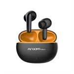ArgomTech SkeiPods E21 - Audífonos, Bluetooth 5.4, Cancelación Activa de Ruido ANC, ENC Dual, IPX5, Hasta 28 Horas de Batería, Negro