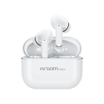 ArgomTech SkeiPods E72 - True Wireless Bluetooth Earbuds with AI ENC Noise Canceling, Wireless Charging Case, Black/Blue