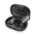 ArgomTech SkeiPods E90 - Audífonos, Bluetooth 5.3, AI ENC, Resistencia al Agua IPX5, Negro