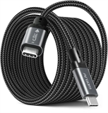 ArgomTech DuraMax  - Cable USB, USB Tipo-C Macho a USB Tipo-C Macho, USB 4.0, 1.8m, Negro