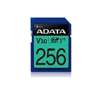 ADATA Premier Pro - Memoria SDXC UHS-I V30 de 256GB, Clase 10, U3, Grabación de Video 4K