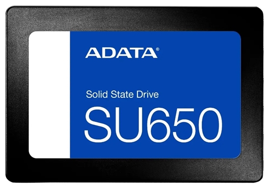 ASU650SS-256GT-R-Negro-SSD SATA 2.5 Pulgadas Ultimate SU650 256GB-Vista Frontal