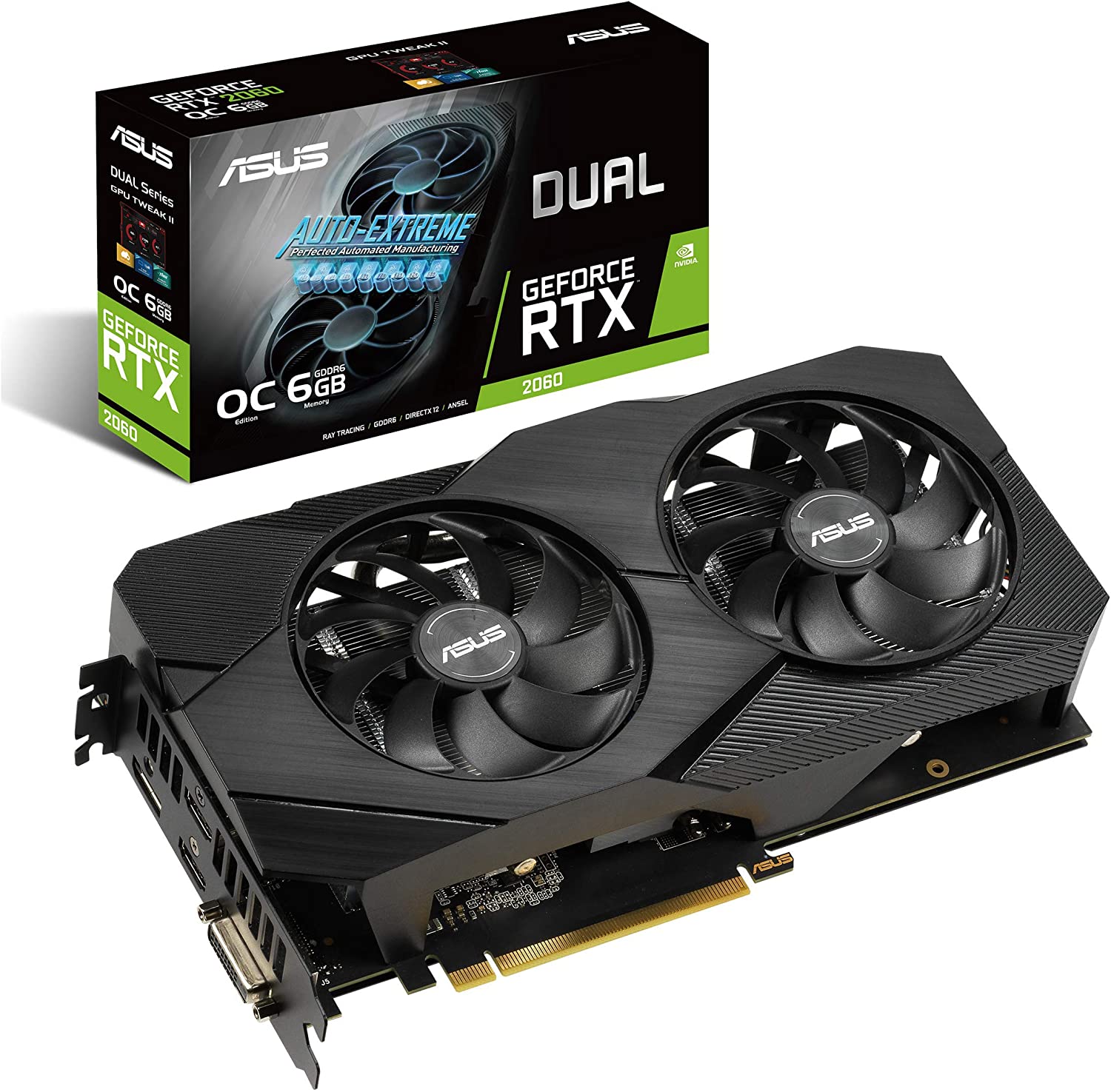 ASUS Dual GeForce RTX 2060 Overclocked 6G | Pana Compu