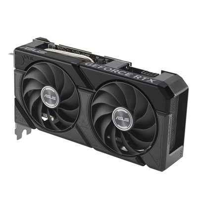 ASUS Dual GeForce RTX 4060 EVO OC Edition 8GB GDDR6 fans view