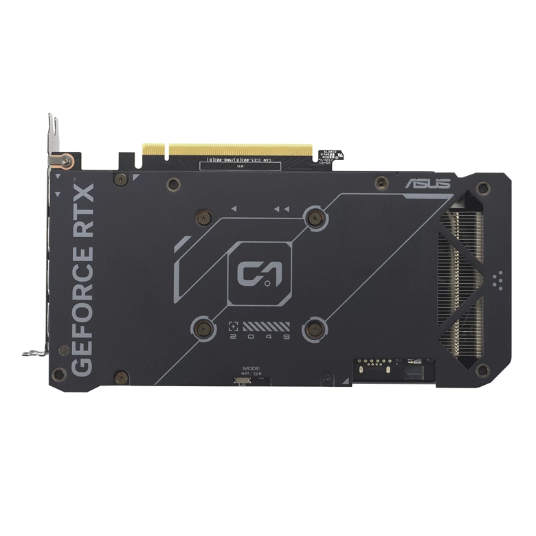 ASUS Dual GeForce RTX 4060 EVO OC Edition 8GB GDDR6 top view