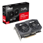 ASUS Dual Radeon RX 7600 V2 OC - Graphics Card, 8GB GDDR6, 128 bit, 2695MHz, PCI-Express 4.0, 3x DisplayPort, 1x HDMI, 4.6 OpenGL