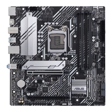 ASUS PRIME B560M-A - Tarjeta Madre, LGA 1200, MicroATX, USB 2.0, USB 3.2, M.2, SATA 6Gb/s, PCIe 4.0, 128GB DDR4 de Memoria Maxima