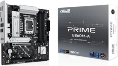 ASUS PRIME B860M-A - Tarjeta Madre, LGA1851, micro-ATX, Doble Canal, Memoria DDR5 hasta 256GB ASUS PRIME B860M-A - Tarjeta Madre, LGA1851, micro-ATX, Doble Canal, Memoria DDR5 hasta 256GB