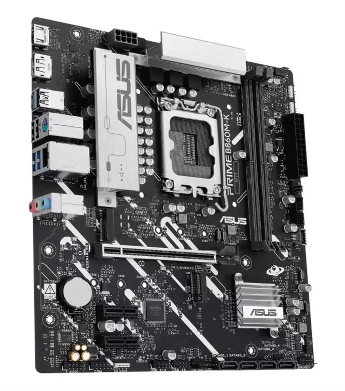 Tarjeta Madre ASUS PRIME B860M-K-Vista Lateral