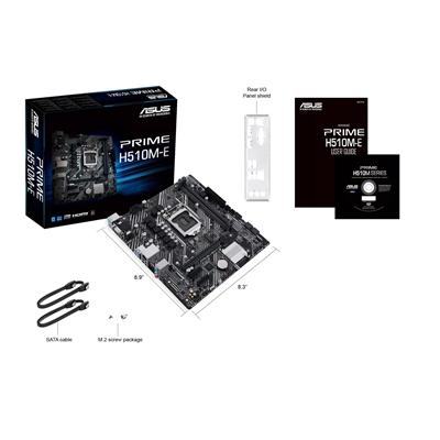 ASUS - PRIME H510M-E - Motherboar package view