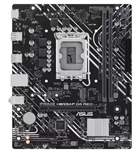 ASUS PRIME H610M-F D4 R2.0  - Tarjeta Madre, LGA 1700, Micro-ATX, Doble Canal, Memoria Máxima 64GB DDR4