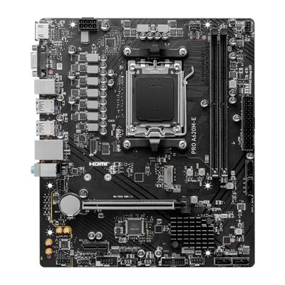ASUS PRO A620M-E - Motherboard 824142322406 front view