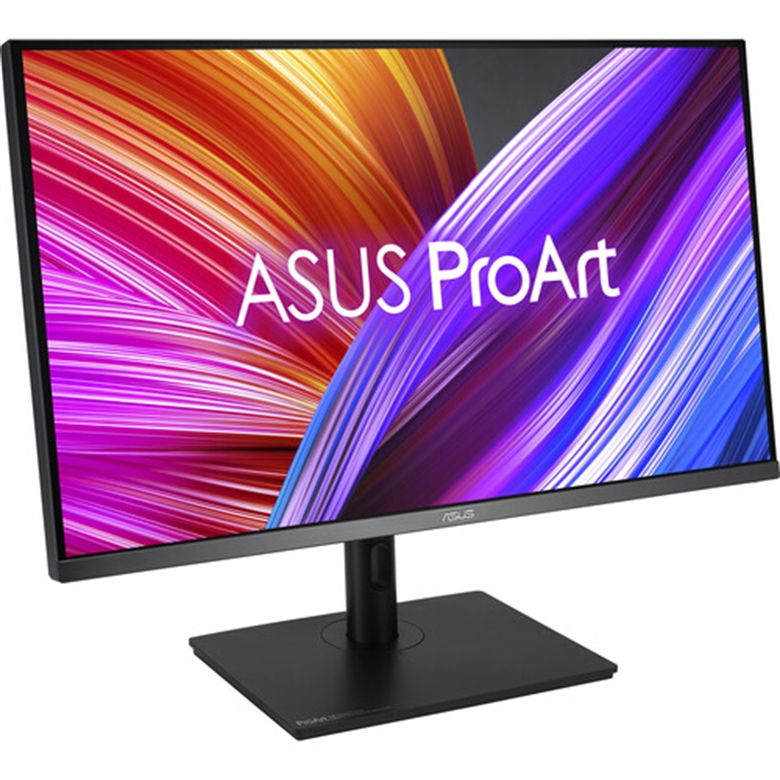 ASUS ProArt PA32UCR-K Monitor black front two view