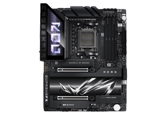 ASUS ROG CROSSHAIR X870E HERO VIEW 1